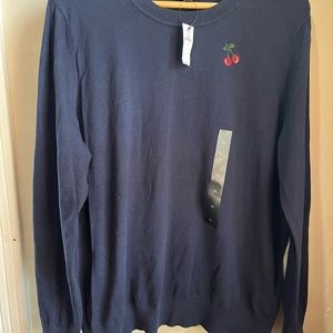 Banana Republic Crewneck Blue Sweater NWT, XL